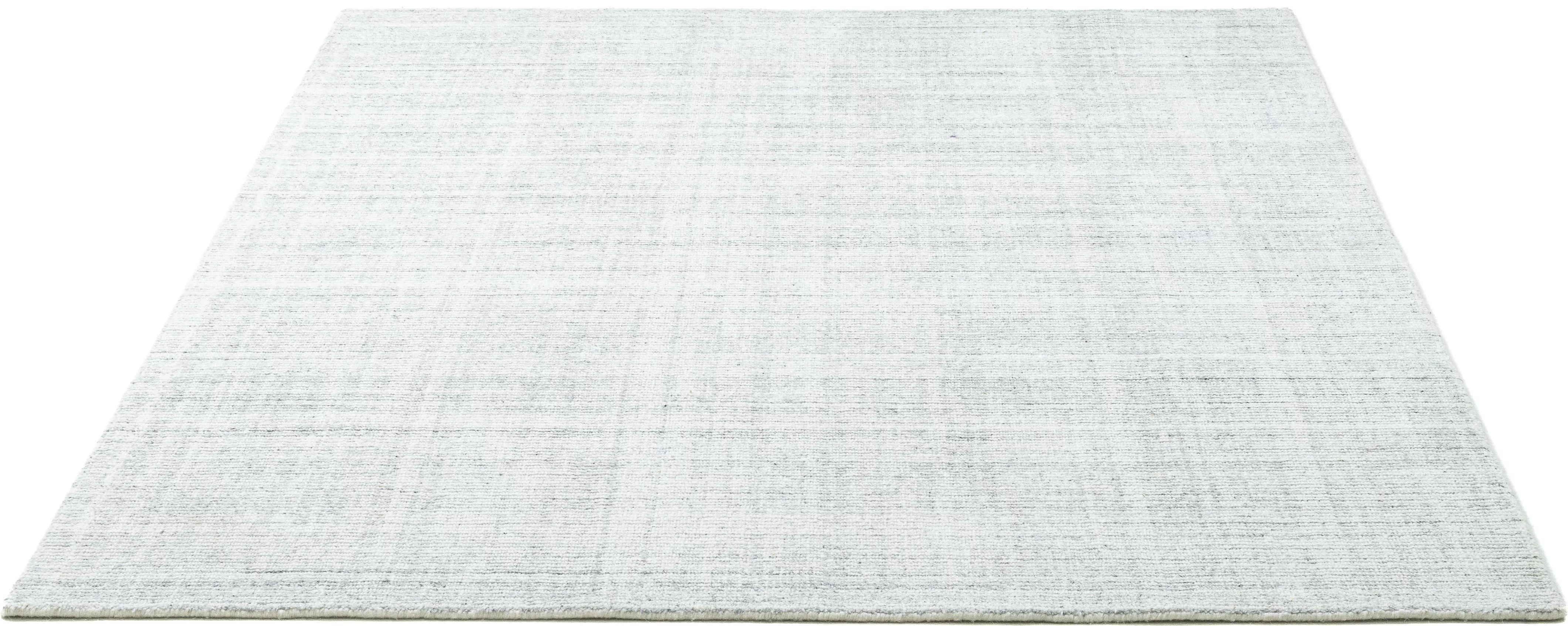 Sansibar Teppich »Tinnum Uni meliert«, rechteckig, meliert, 60% Wolle, hand günstig online kaufen