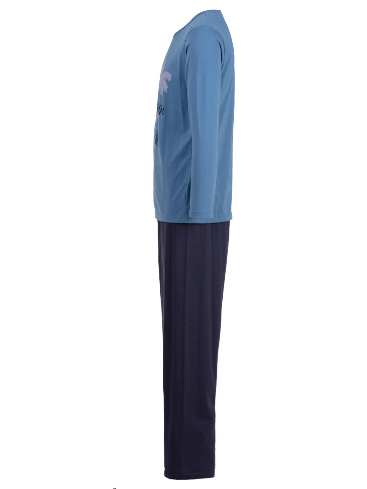 Henry Terre Schlafanzug Pyjama Set Langarm günstig online kaufen