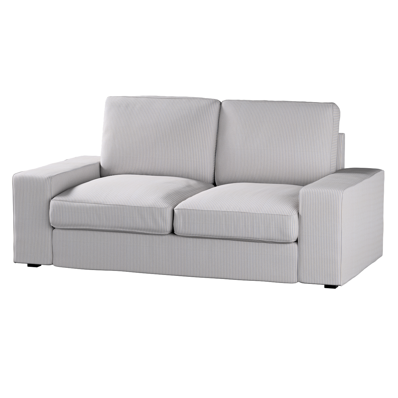 Bezug für Kivik 2-Sitzer Sofa, beige-blau, Bezug für Sofa Kivik 2-Sitzer, L günstig online kaufen
