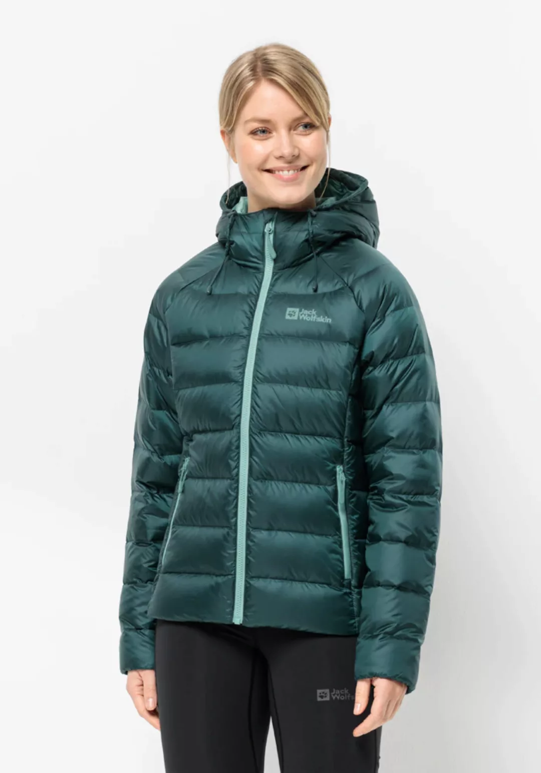 Jack Wolfskin Daunenjacke "NEBELHORN DOWN HOODY W", mit Kapuze günstig online kaufen