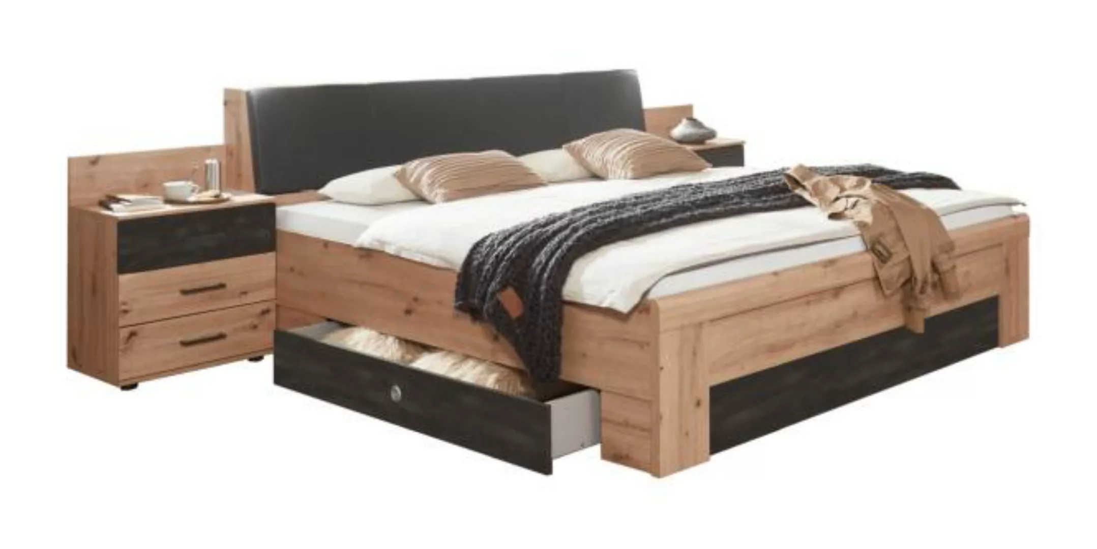 Wimex Bett in Artisan-Eiche-Nachbildung mit 6 Schubladen (B/H/T: 289x88x210 günstig online kaufen