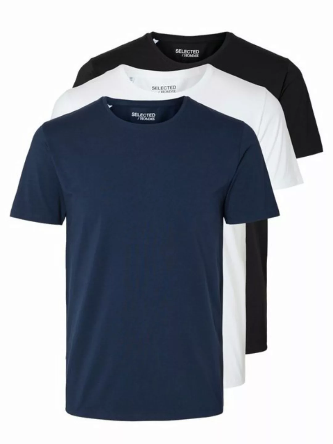 SELECTED HOMME T-Shirt SLHRoland (3-tlg) günstig online kaufen