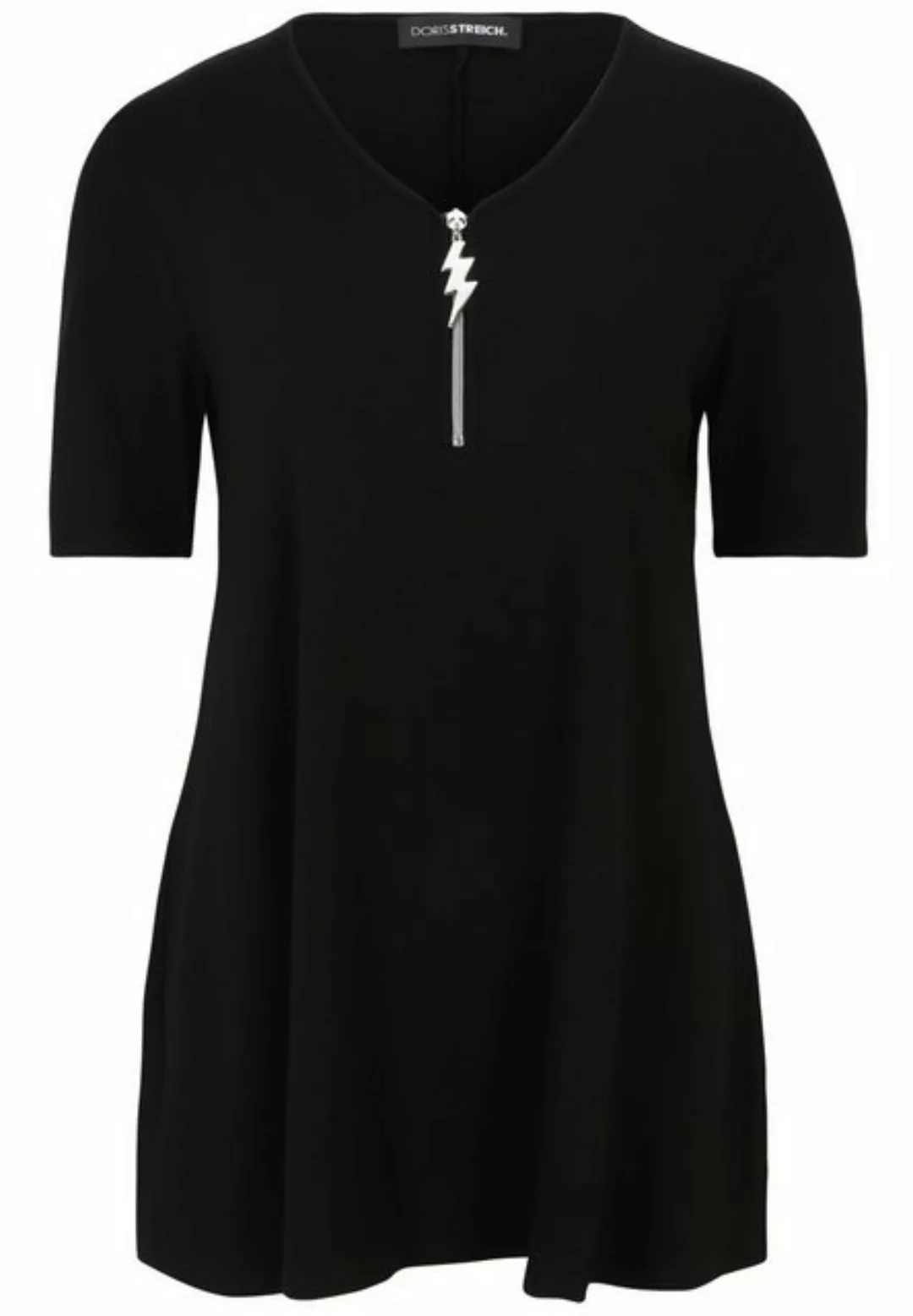 Doris Streich Shirtbluse Tunika mit Reißverschluss günstig online kaufen