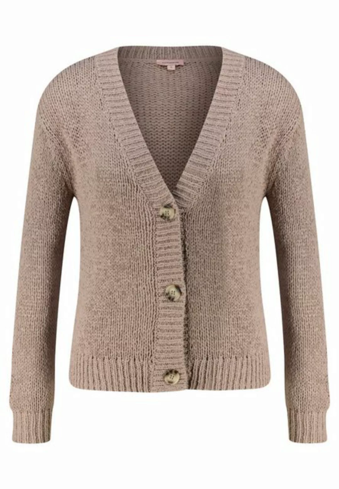 Kate Storm Cardigan Damen Strickjacke aus Bändchengarn (1-tlg) günstig online kaufen