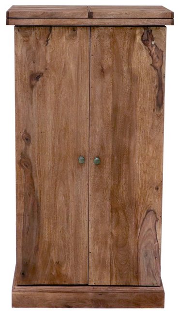 Indischesmoebelhausde Barschrank Aufklappbarer Barschrank 55x100x40 aus ind günstig online kaufen