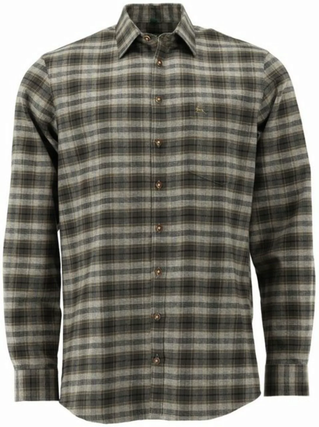 orbis Karohemd Herrenhemd aus Flanell Holzfällerhemd Jagdhemd Outdoorhemd O günstig online kaufen