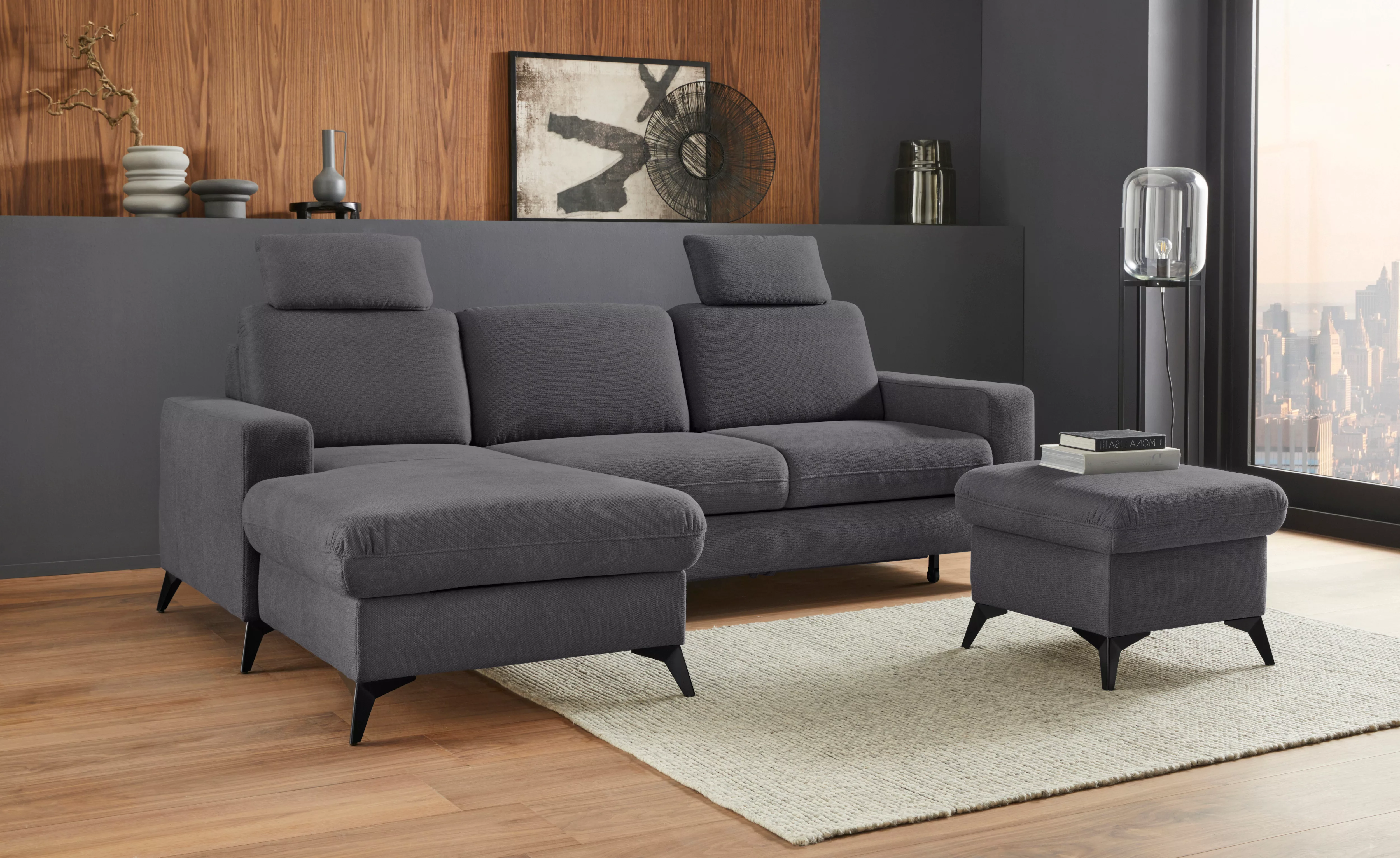 Places of Style Ecksofa "Lolland L-Form" günstig online kaufen