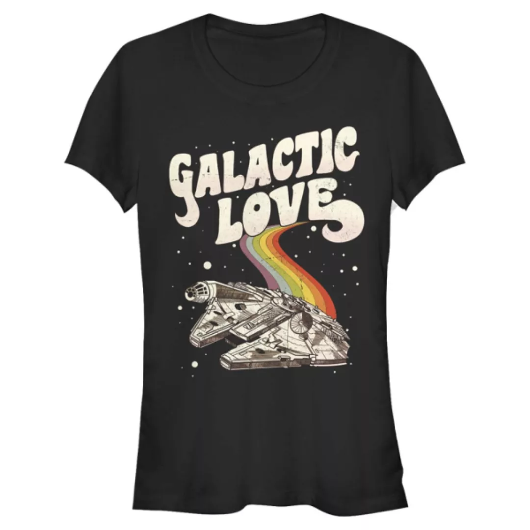 Star Wars - Millennium Falcon Galactic Love Falcon - Frauen T-Shirt günstig online kaufen