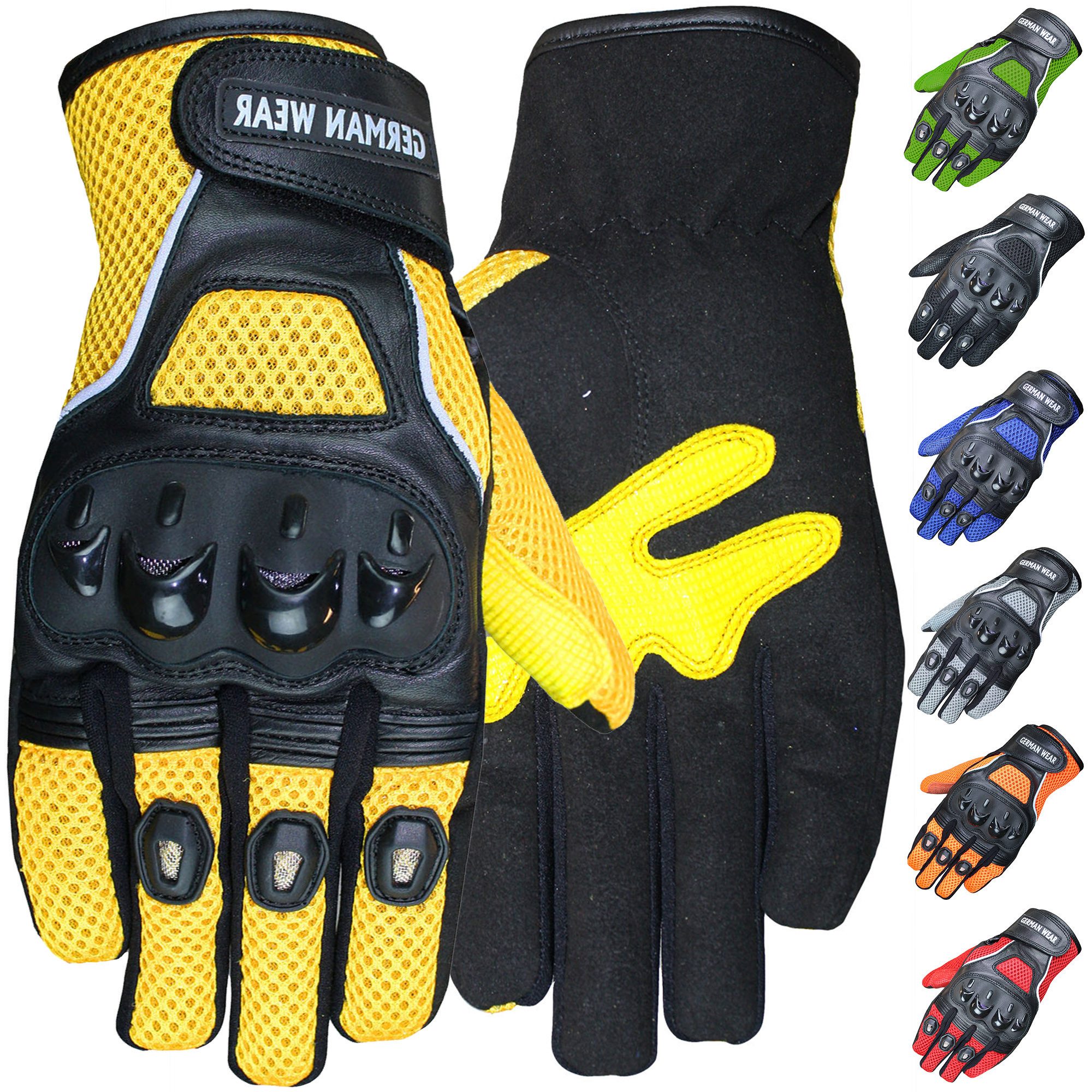 German Wear Motorradhandschuhe GW400G-M9 Motocross Biker günstig online kaufen