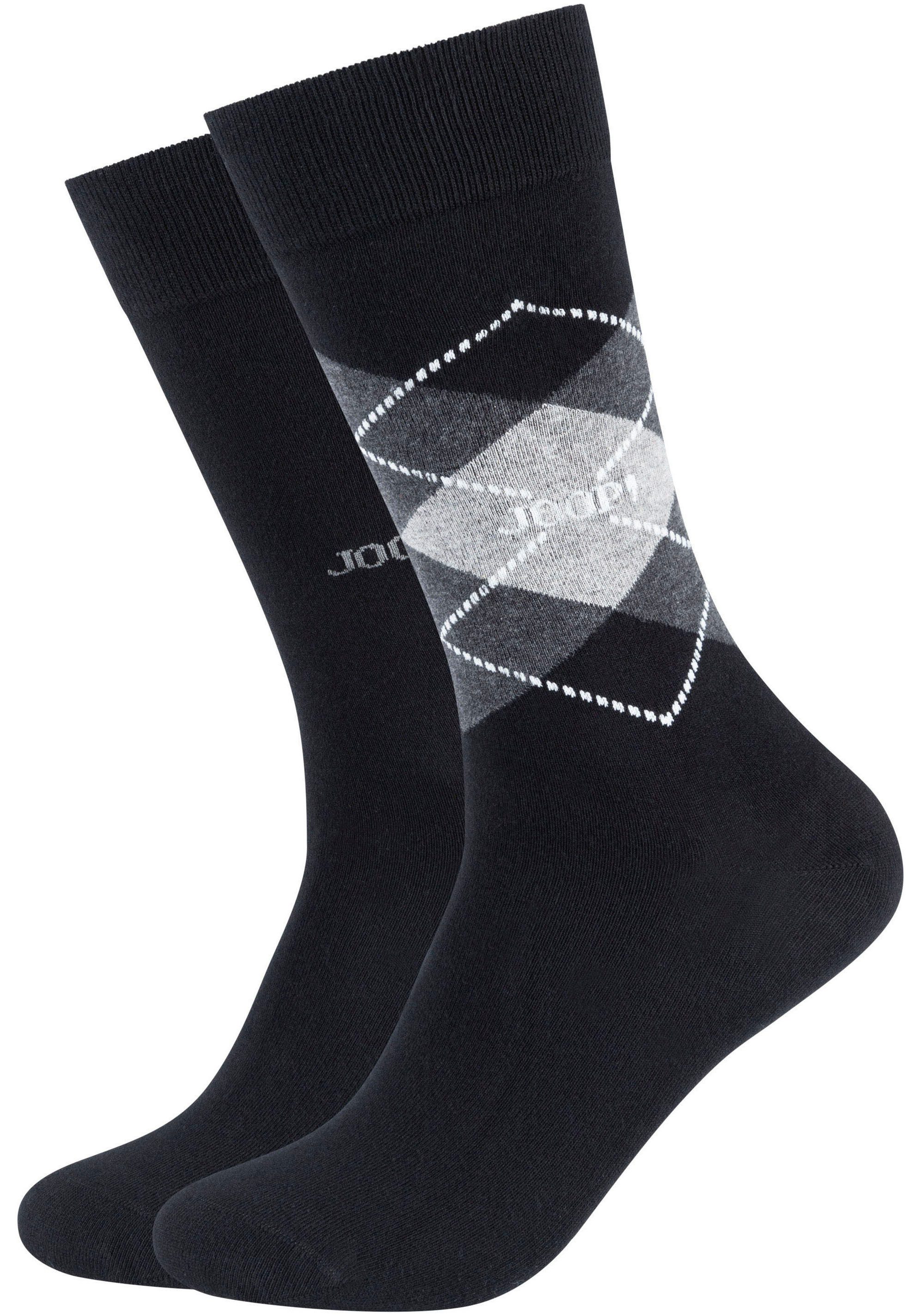 JOOP Socken "premium essentials", (2er Pack), Premium Qualität, verstärkte günstig online kaufen