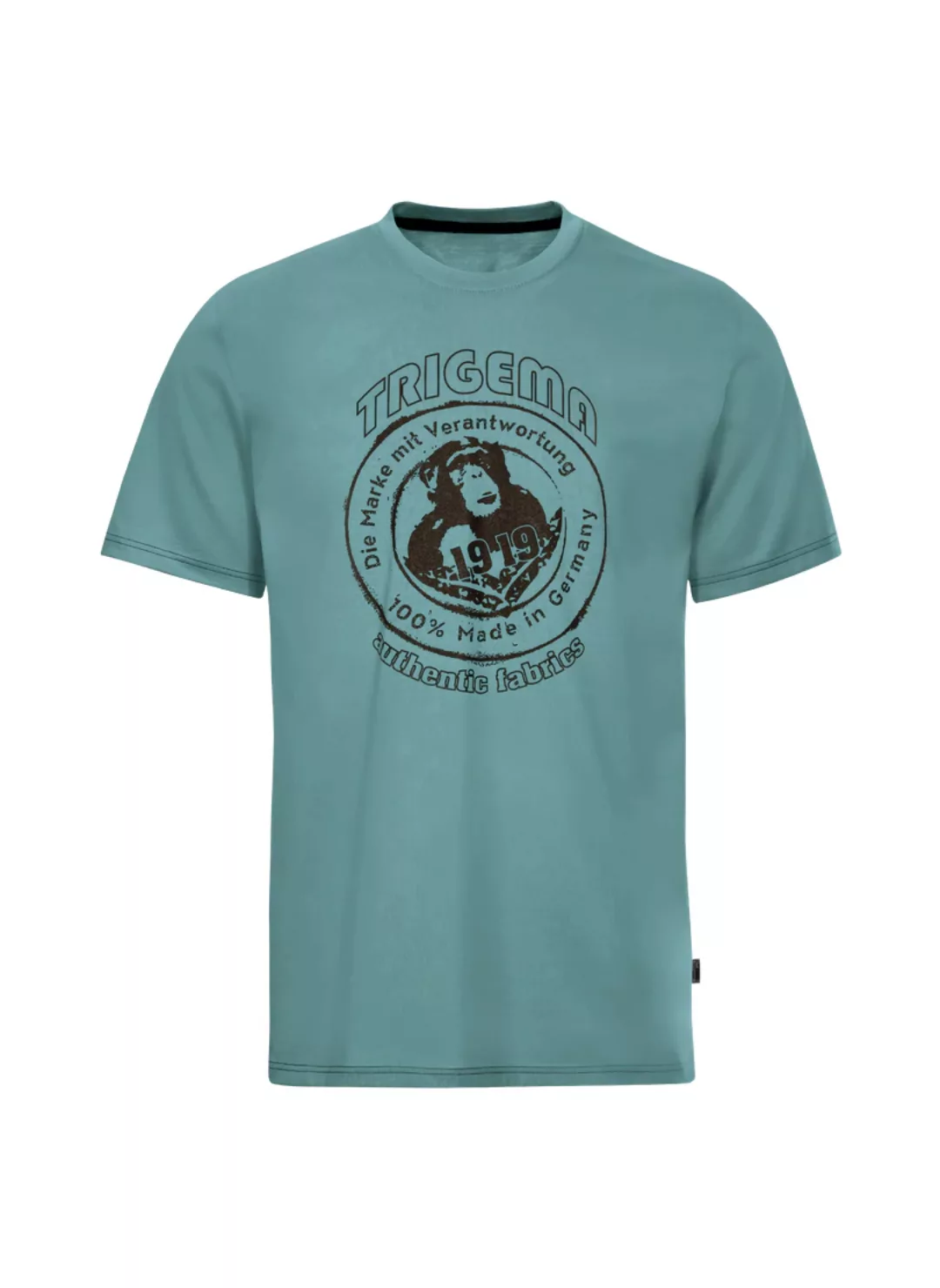 Trigema T-Shirt "TRIGEMA T-Shirt mit großem Printmotiv "TRIGEMA 1919"" günstig online kaufen