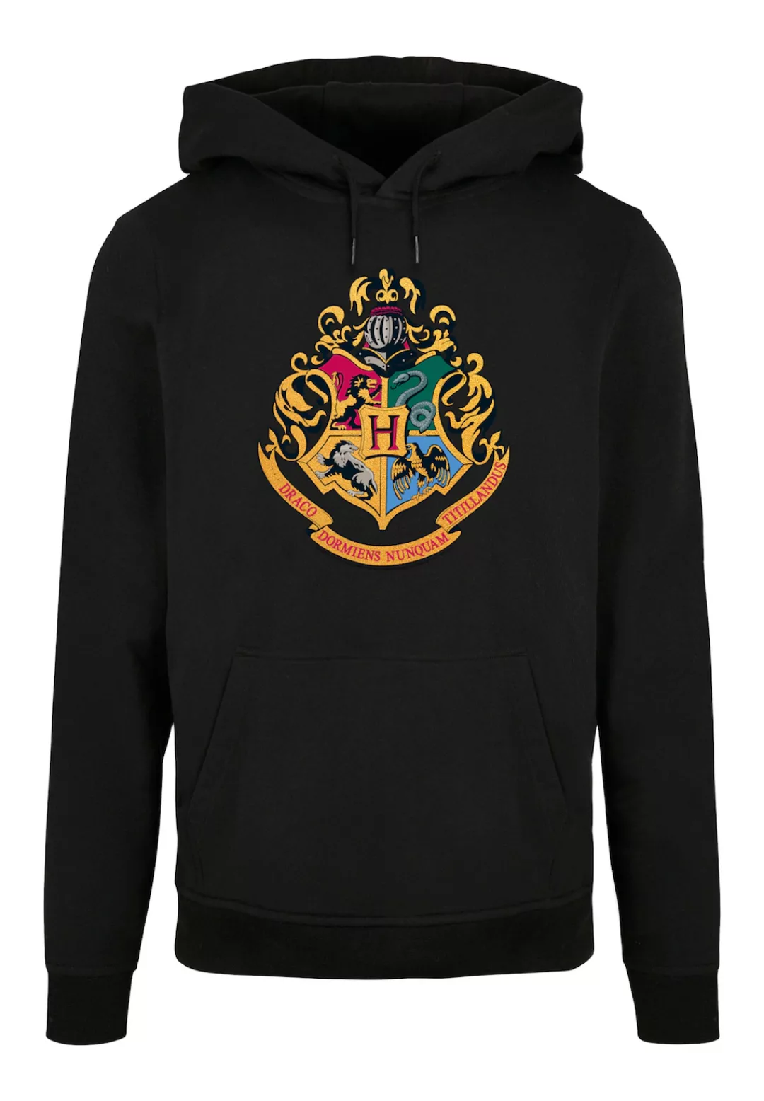 F4NT4STIC Kapuzenpullover "Harry Potter Hogwarts Crest Gold", Print günstig online kaufen