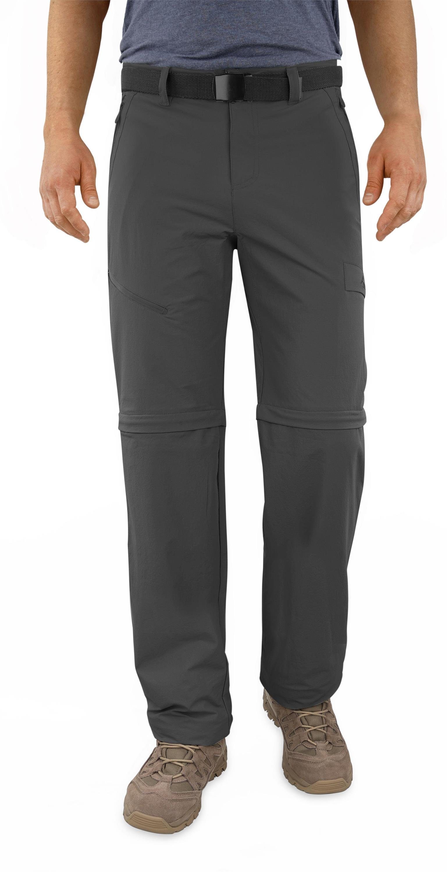 normani Zip-off-Hose Herren 2-in-1 Zip-Off Softshellhose günstig online kaufen
