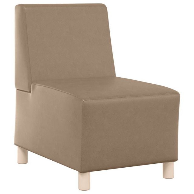 vidaXL Sofa Sessel Cappuccino-Braun 55 cm Kunstleder günstig online kaufen