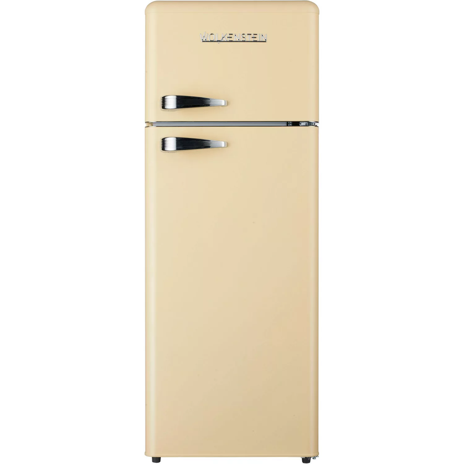 Wolkenstein Retro-Kühl-Gefrierkombination GK212.4RT Creme EEK: E günstig online kaufen