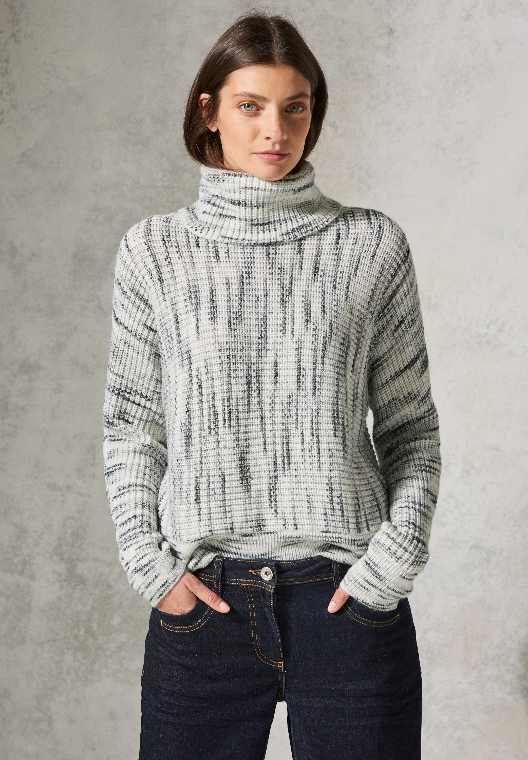 Cecil Rollkragenpullover, im soften Baumwoll-Mix günstig online kaufen