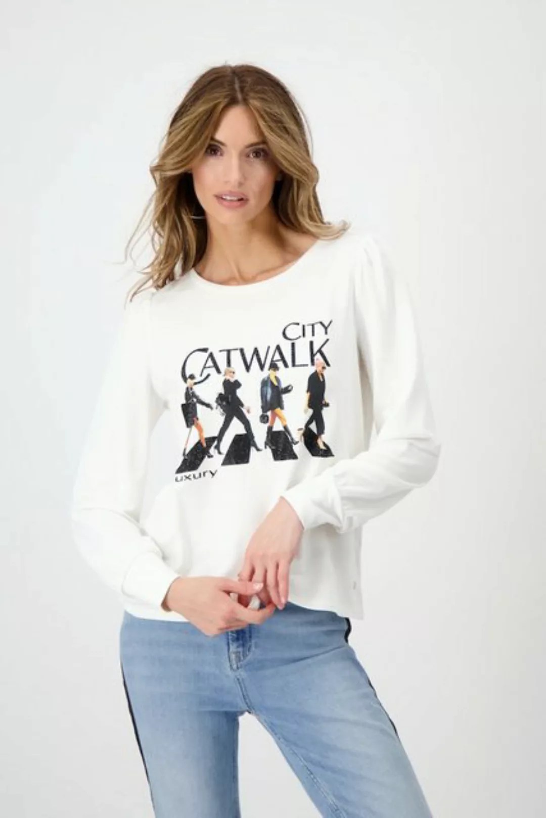 Monari Langarmshirt Pullover günstig online kaufen