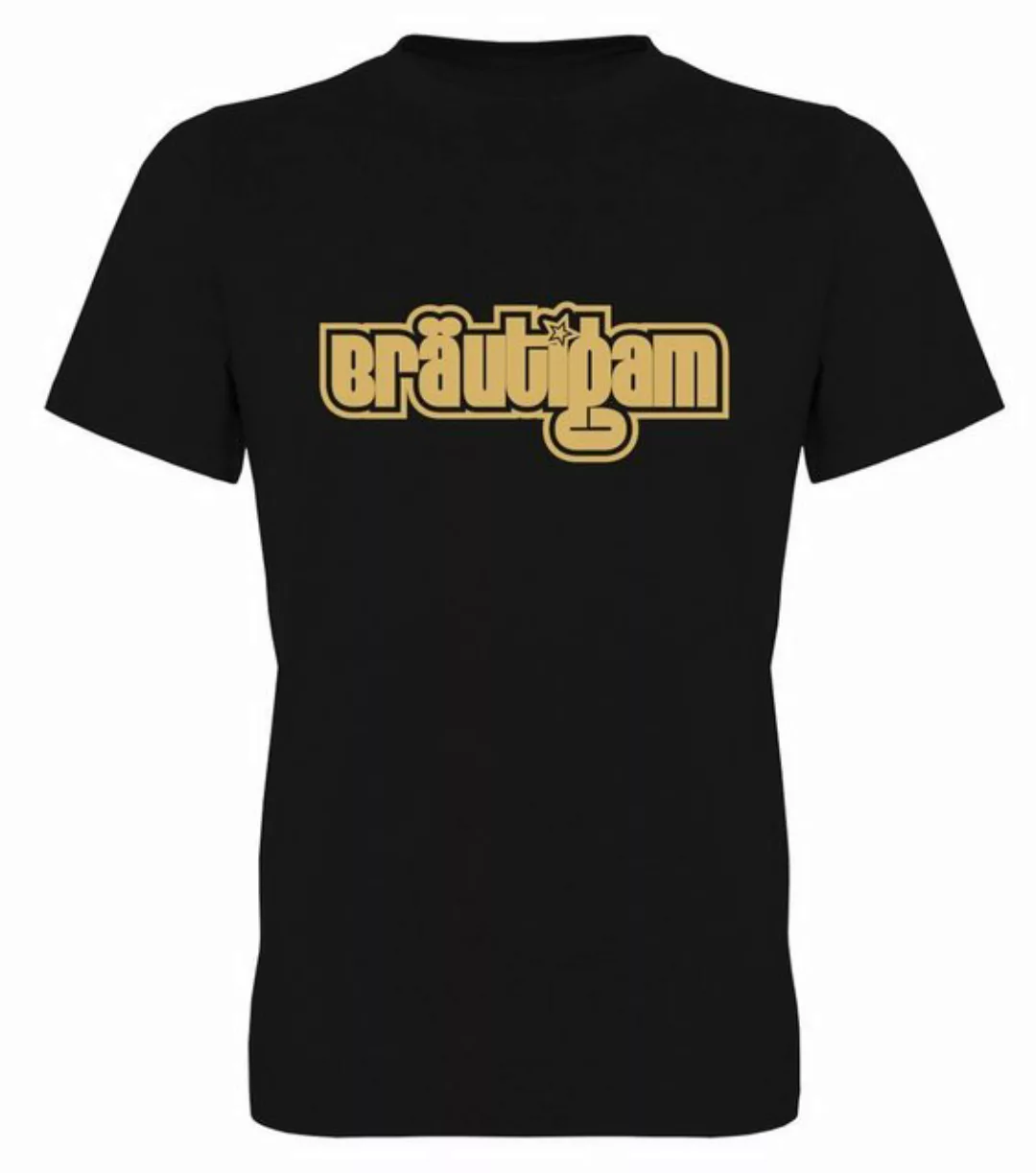 G-graphics T-Shirt Herren T-Shirt - Bräutigam JGA-Shirt, Poltershirt, Bräut günstig online kaufen