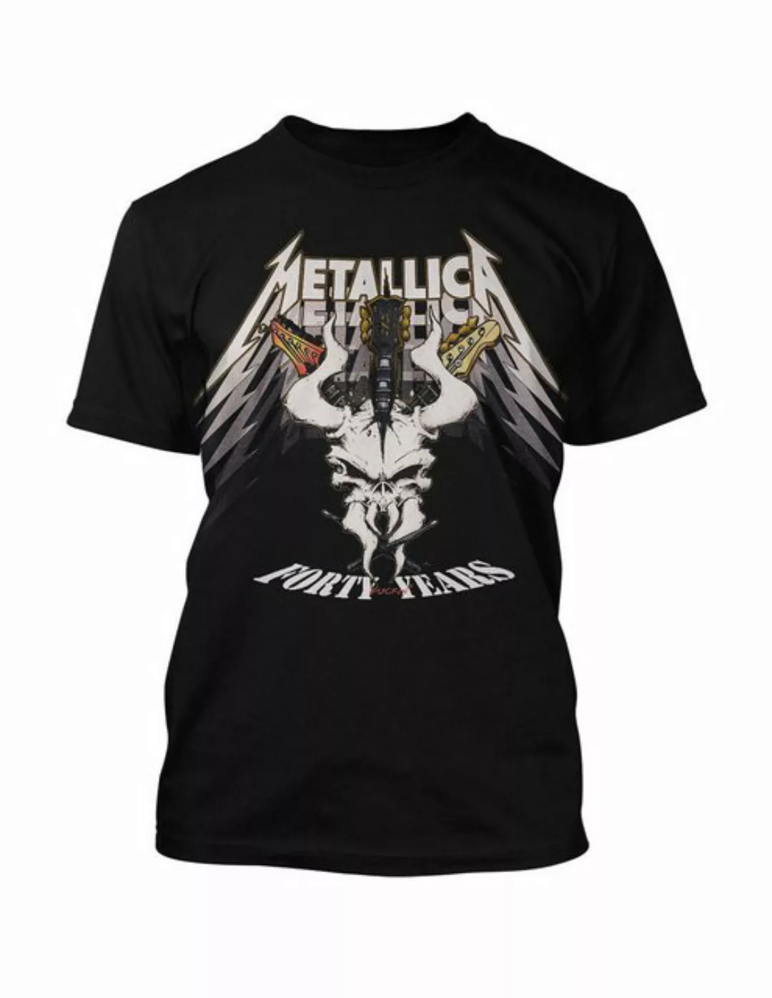 metallica T-Shirt 40th Anniversary Forty Years günstig online kaufen