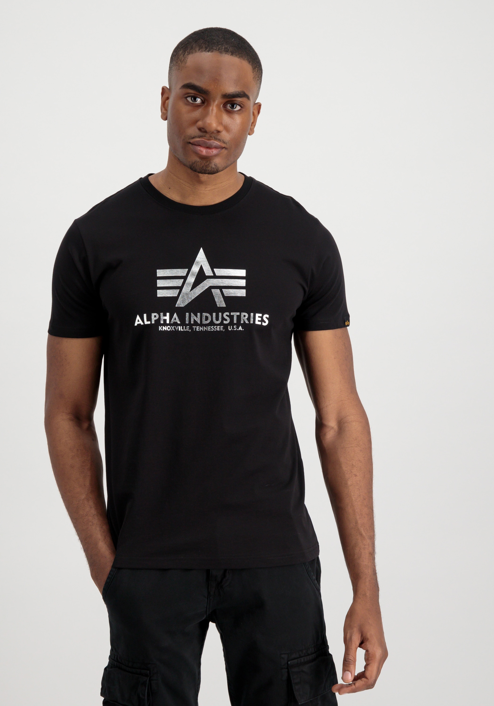 Alpha Industries T-Shirt "Alpha Industries Men - T-Shirts Basic T-Shirt Foi günstig online kaufen