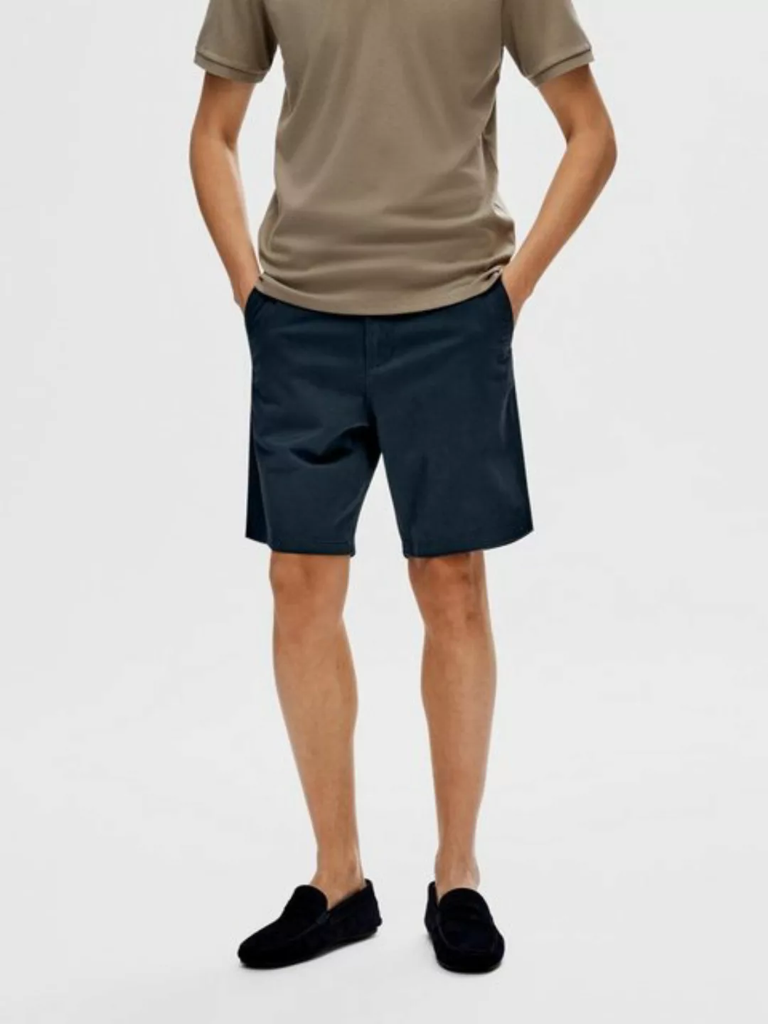 SELECTED HOMME Chinoshorts SLHREGULAR BILL FLEX SHORTS NOOS günstig online kaufen