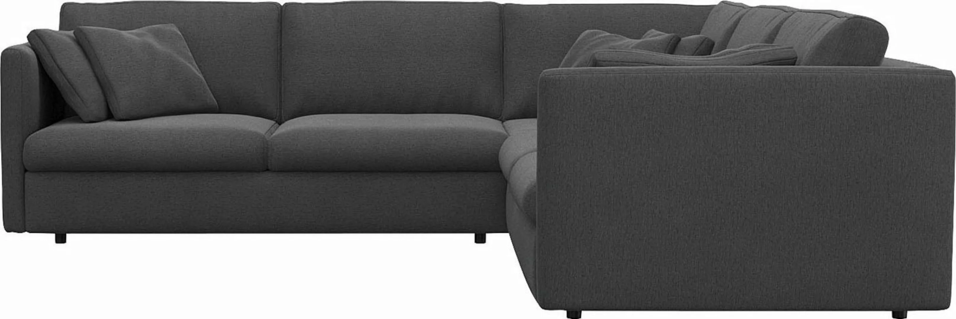 FLEXLUX Ecksofa »Lovane gleichschenklig, bequem und komfortabel«, Weich & a günstig online kaufen