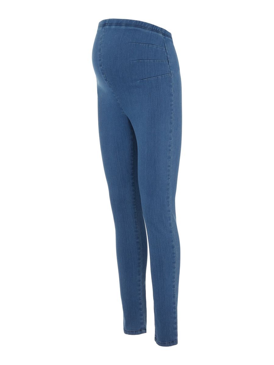 MAMA.LICIOUS Mlnewjoplin Umstandsjeggings Damen Blau günstig online kaufen