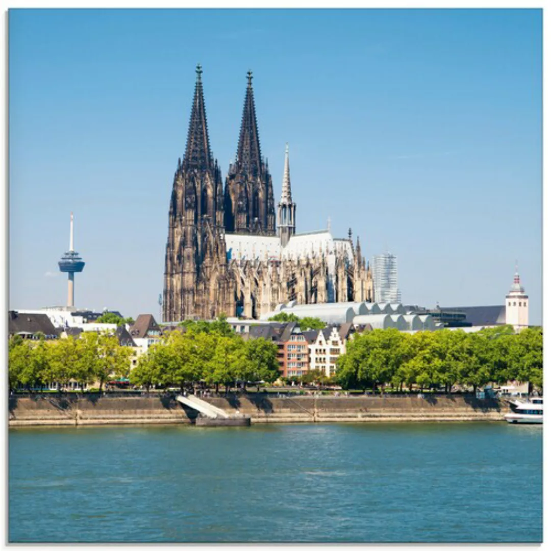 Artland Glasbild "Kölner Dom", Gebäude, (1 St.), in verschiedenen Größen günstig online kaufen