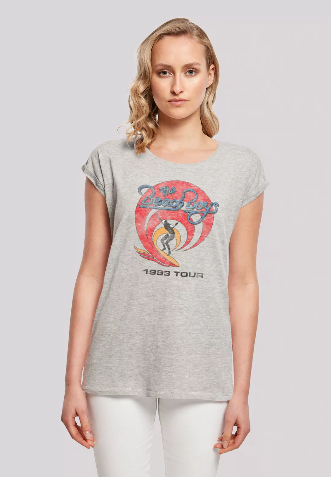 F4NT4STIC T-Shirt "The Beach Boys Band Surfer 83 Vintage", Print günstig online kaufen