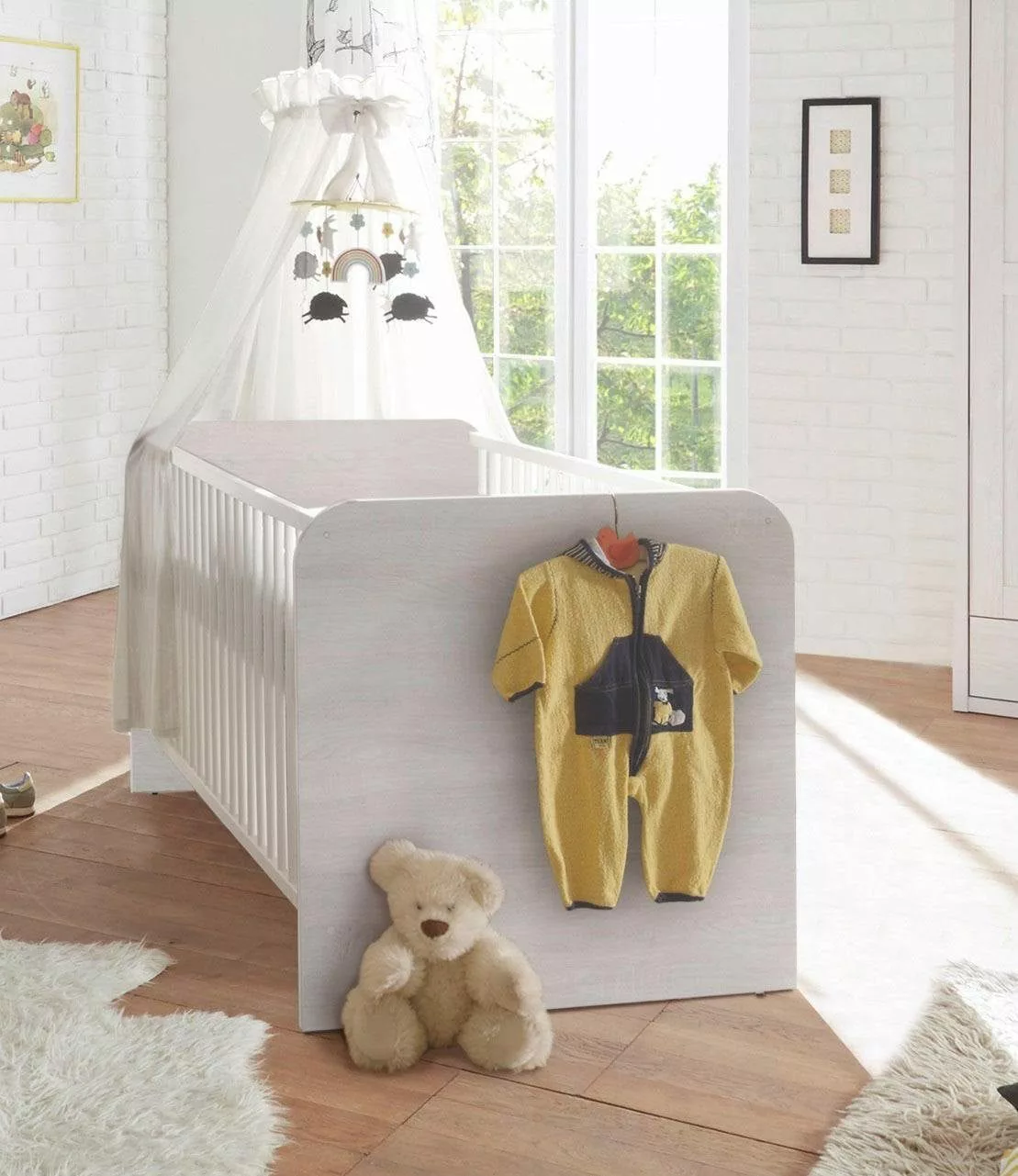 Begabino Babybett "Luca", mit Schlupfsprossen günstig online kaufen