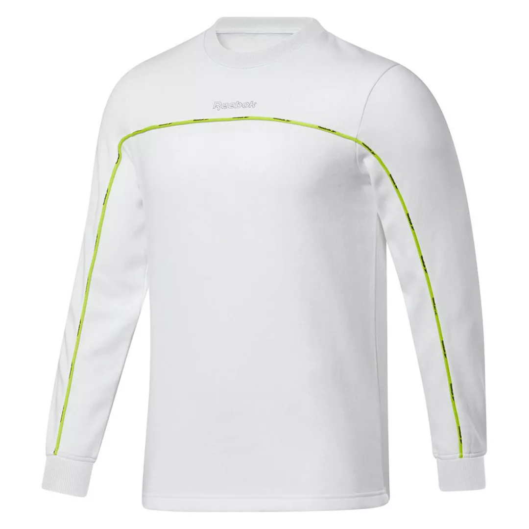 Reebok Training Piping Crew Sweatshirt 2XL White günstig online kaufen