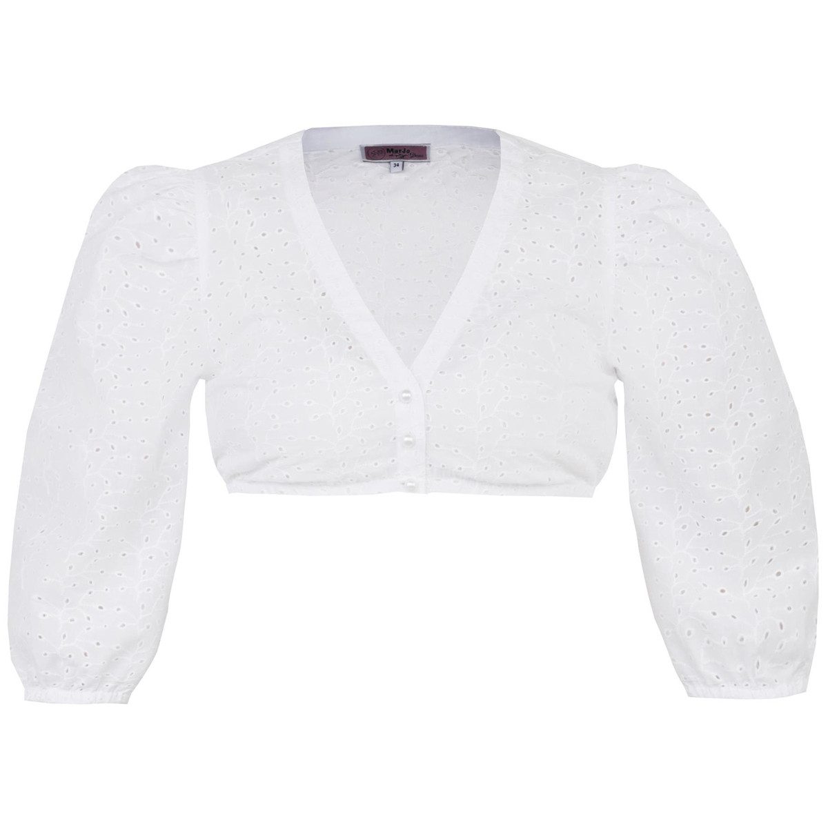 MarJo Dirndlbluse Damen 'Wallgau' 3/4 Arm, günstig online kaufen