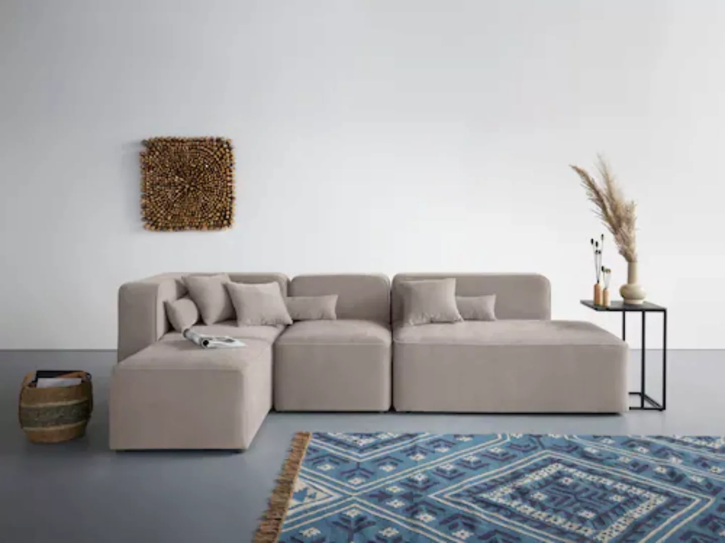 andas Ecksofa "Sundstrup L-Form", Modulserie, individuelle Zusammenstellung günstig online kaufen