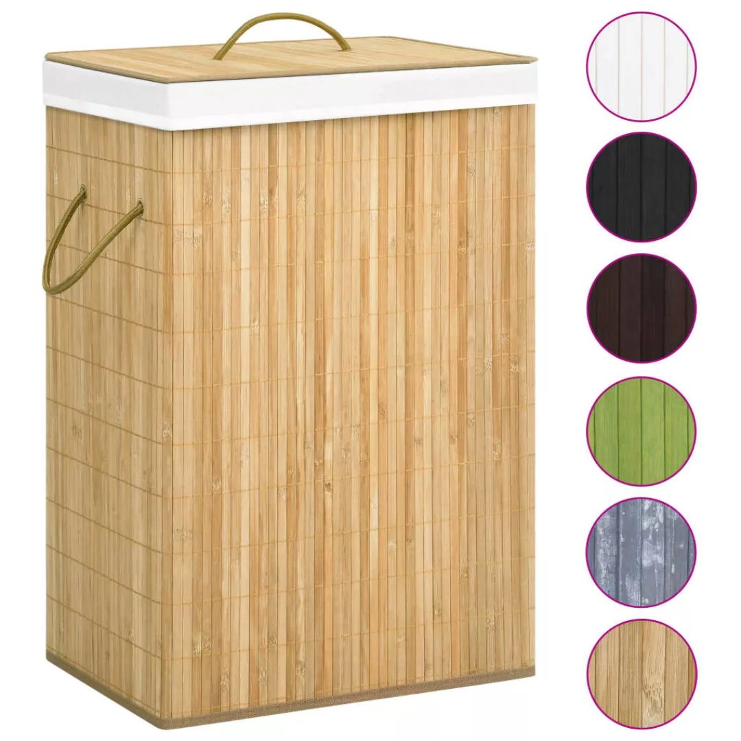 Bambus-wäschekorb 72 L günstig online kaufen