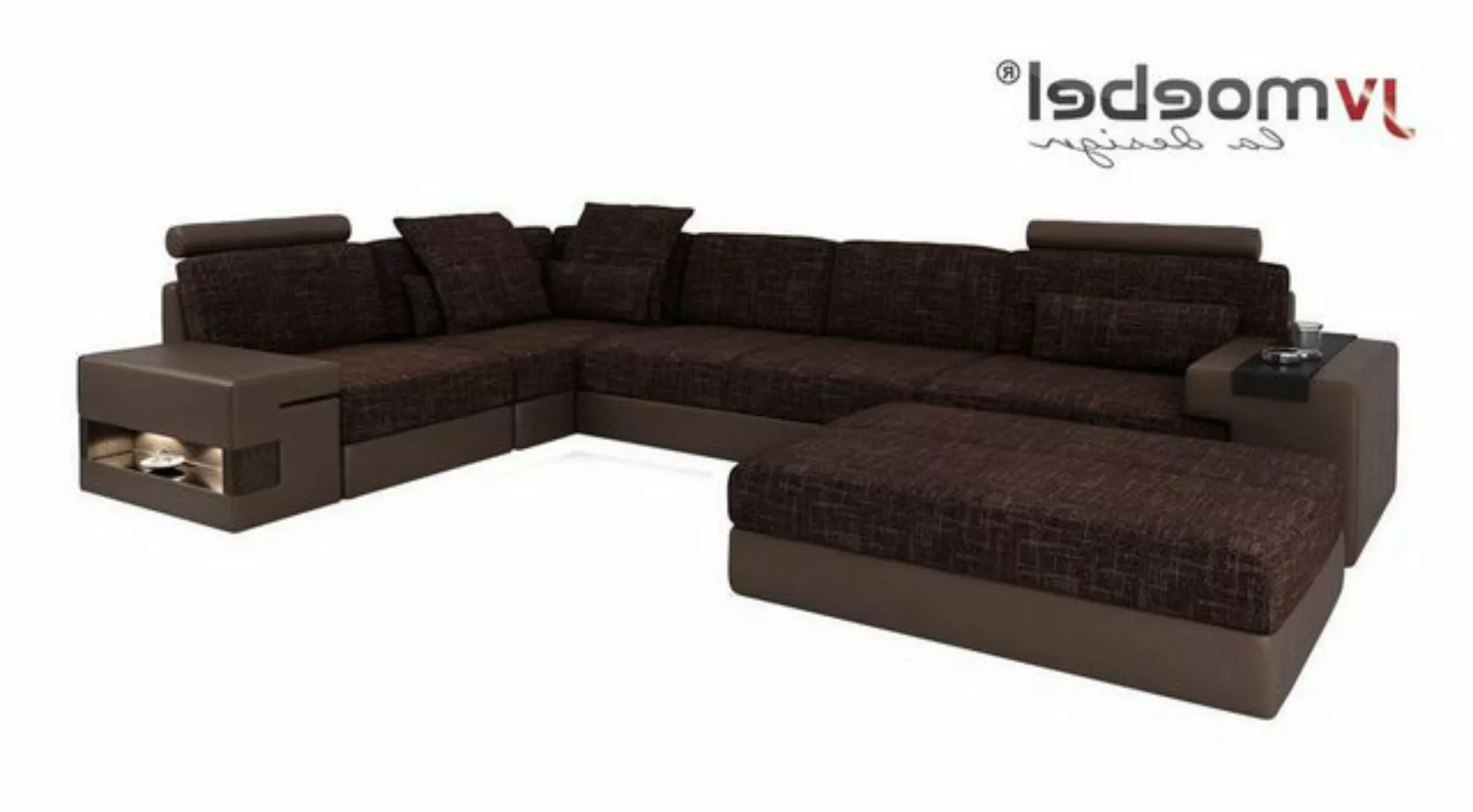 Xlmoebel Ecksofa Neues Set mit zeitgemäßem Designer-Sofa in L-Form und Hock günstig online kaufen