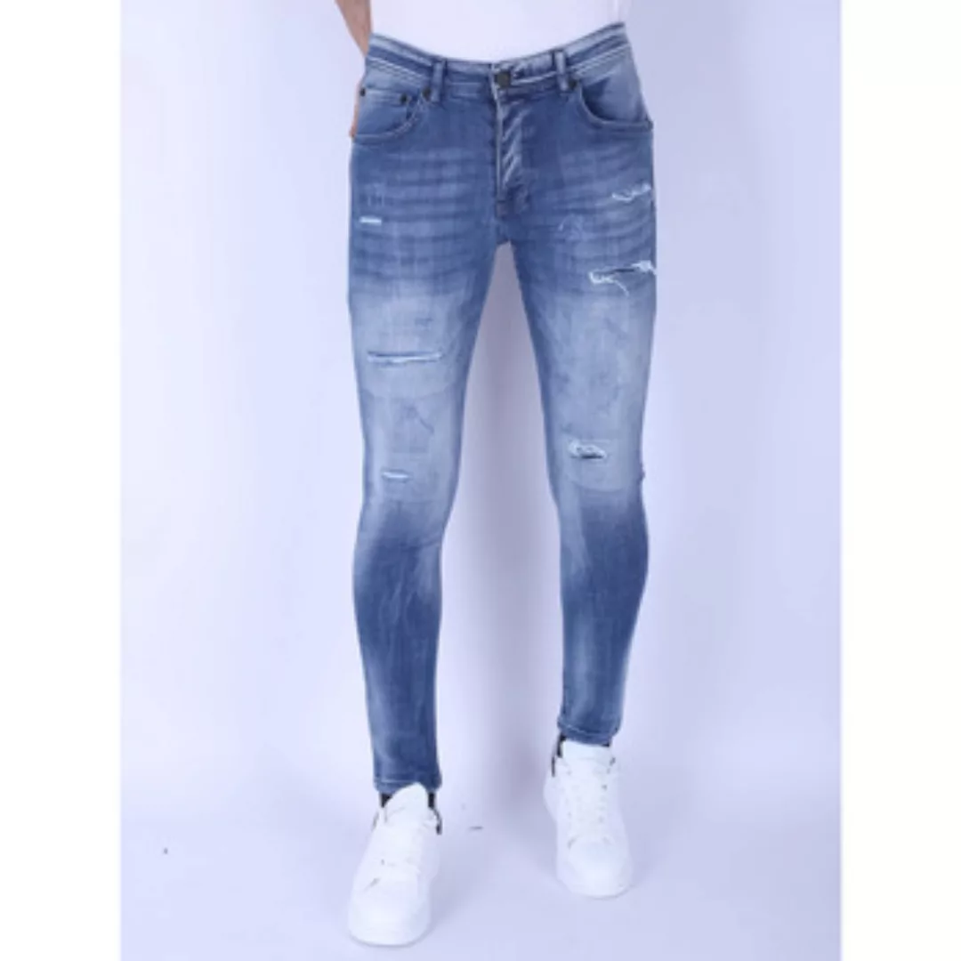 Local Fanatic  Slim Fit Jeans Jeans Slim Mit Rissen günstig online kaufen