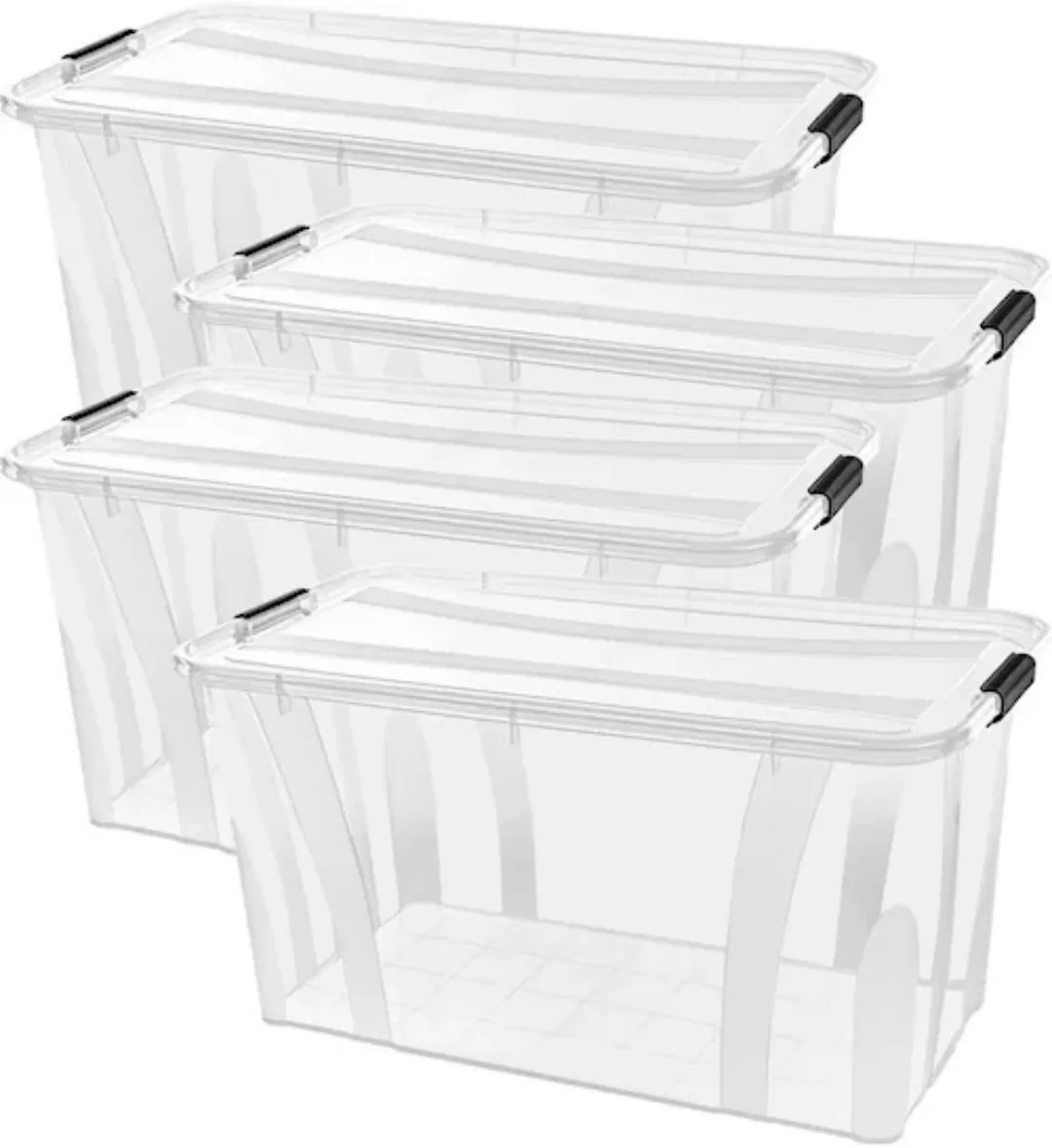 Siena Home Aufbewahrungsbox »Anzio«, (Set, 4 St.), Kunststoff, 100% recycle günstig online kaufen