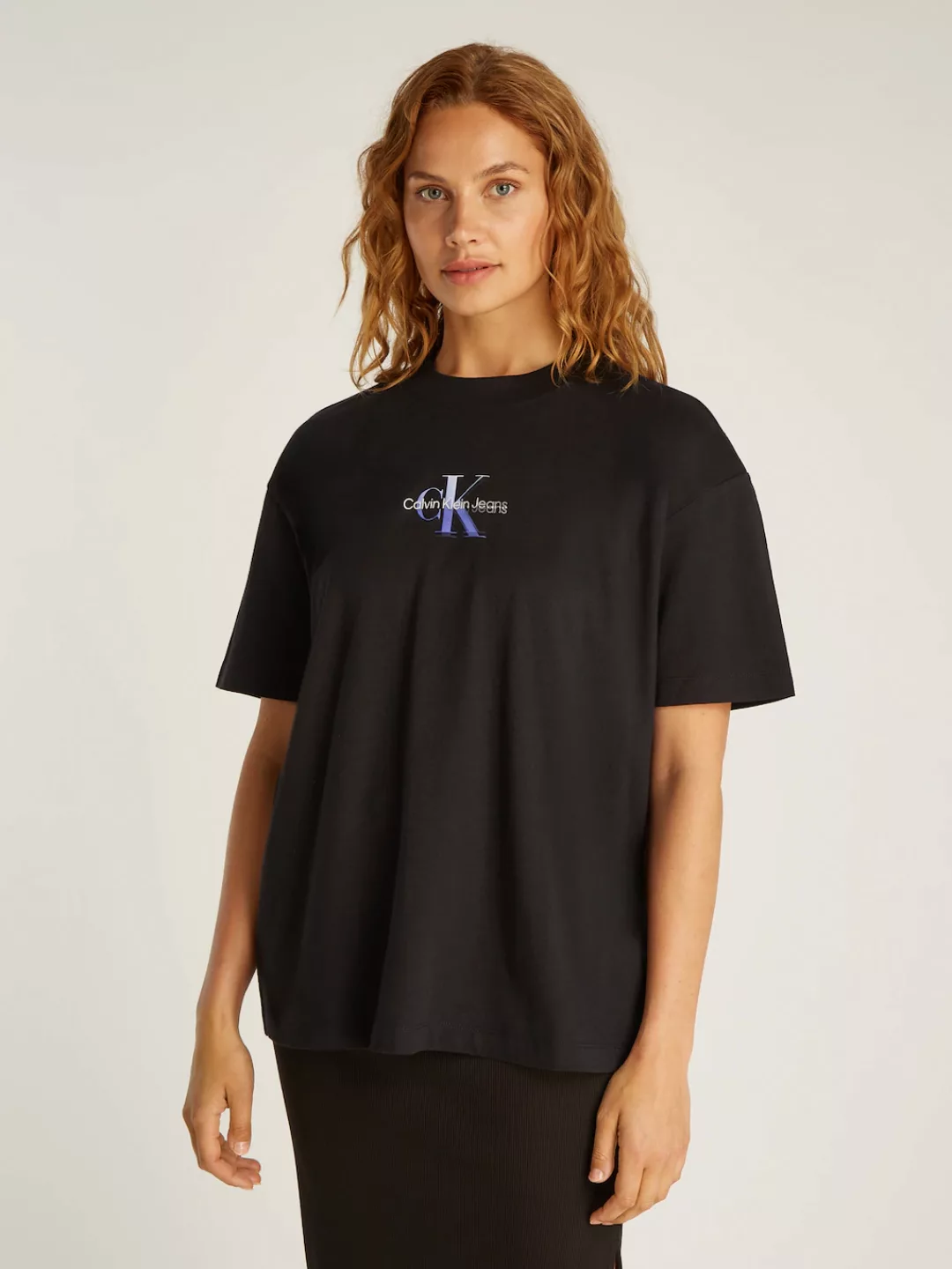 Calvin Klein Jeans T-Shirt "GRADIENT MONOLOGO BF TEE", mit Logo günstig online kaufen