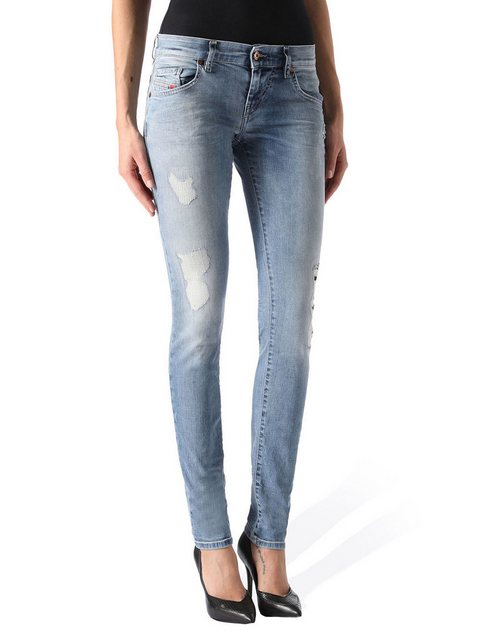 Diesel Skinny-fit-Jeans Diesel Damen Jeans Hose Grupee 0851Y Slim Skinny günstig online kaufen