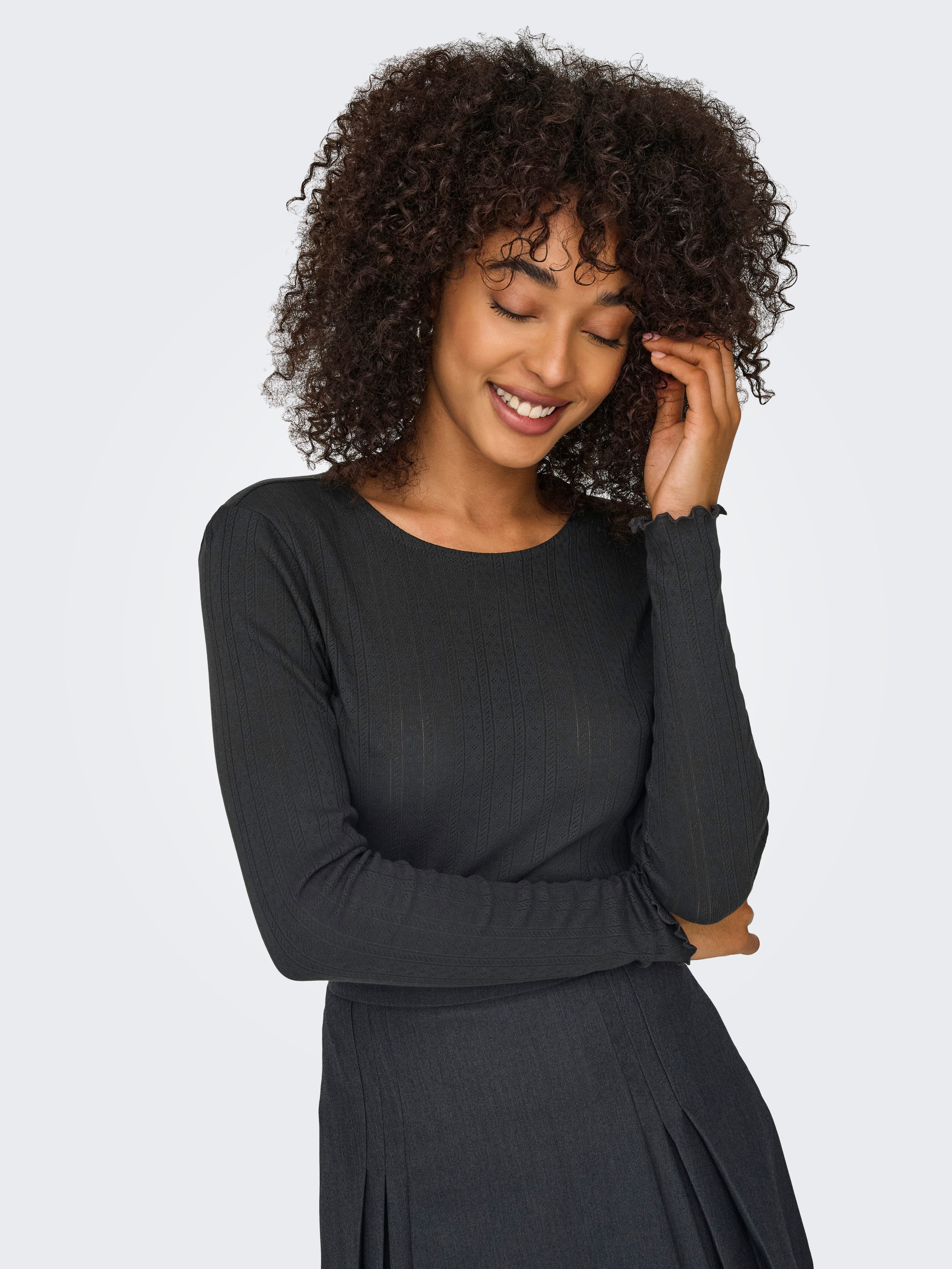 ONLY Langarmshirt ONLCARLOTTA L/S TOP NOOS günstig online kaufen