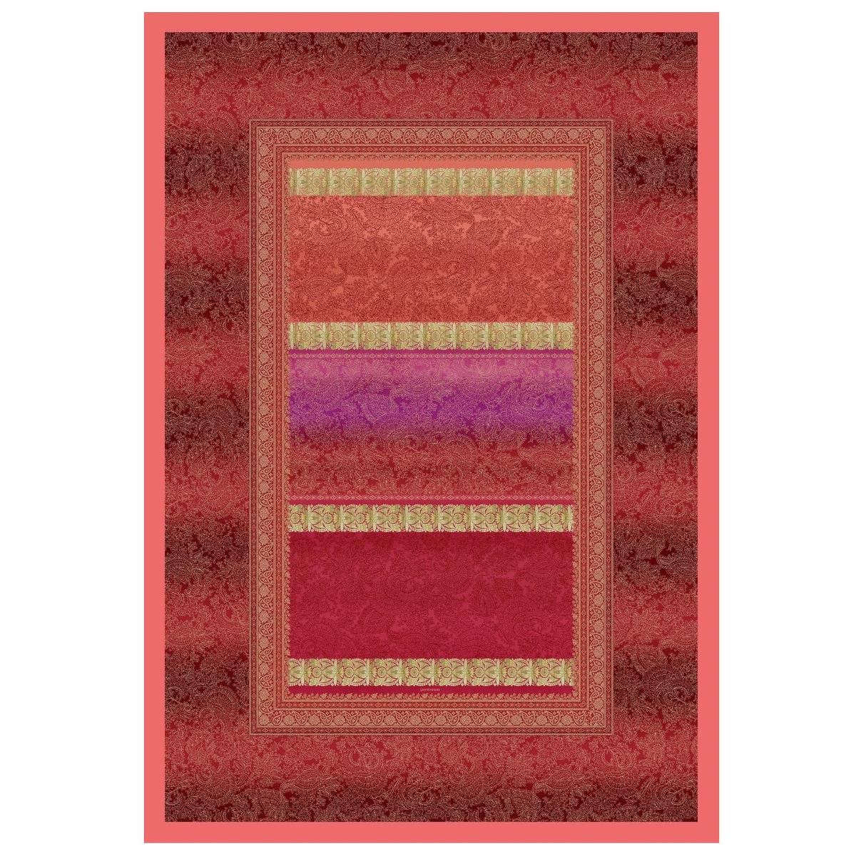 Bassetti Granfoulard Plaid Decke Wohndecke Monreale R1 Rot 135x190 günstig online kaufen