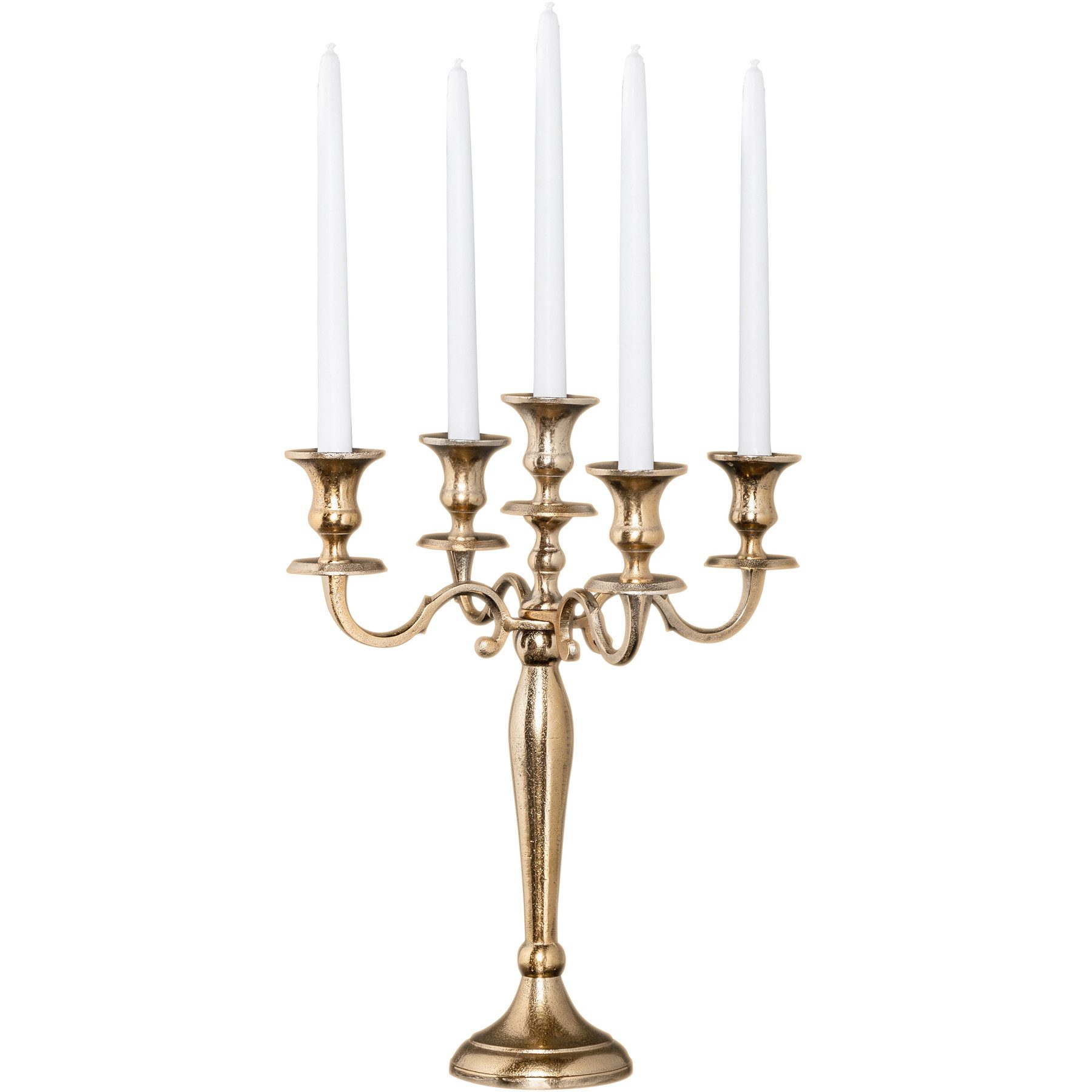 riess-ambiente Kerzenständer MODERN BAROCK 40cm gold, günstig online kaufen