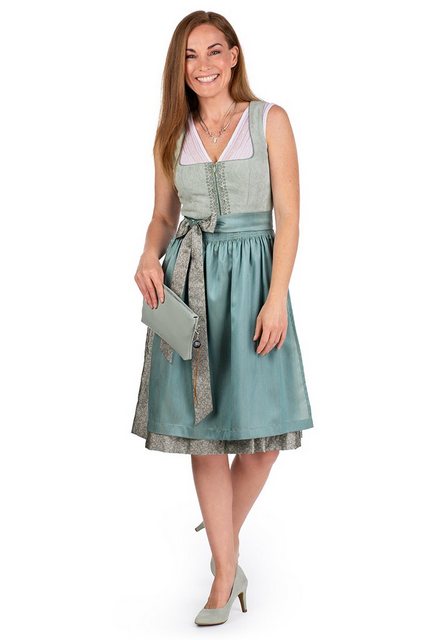 Spieth & Wensky Dirndl Cord Dirndl 2tlg. - DEMO - mintgrün günstig online kaufen