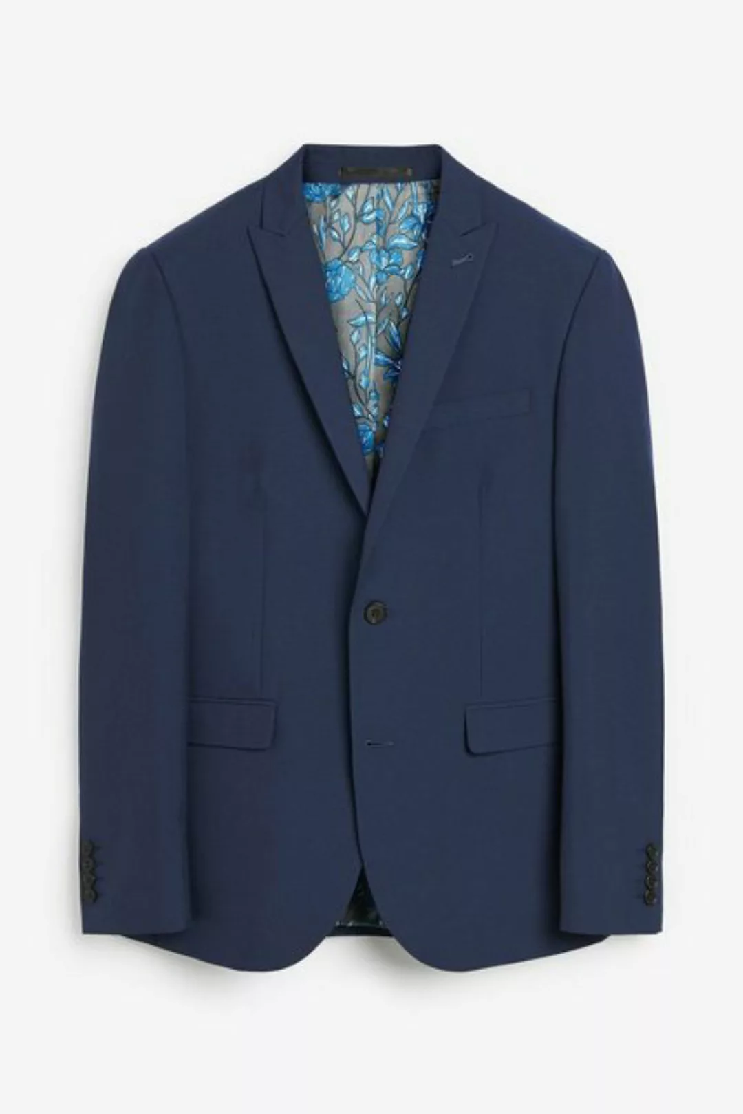 Next Baukastensakko Anzug mit zwei Knöpfen: Skinny Fit Jacke (1-tlg) günstig online kaufen
