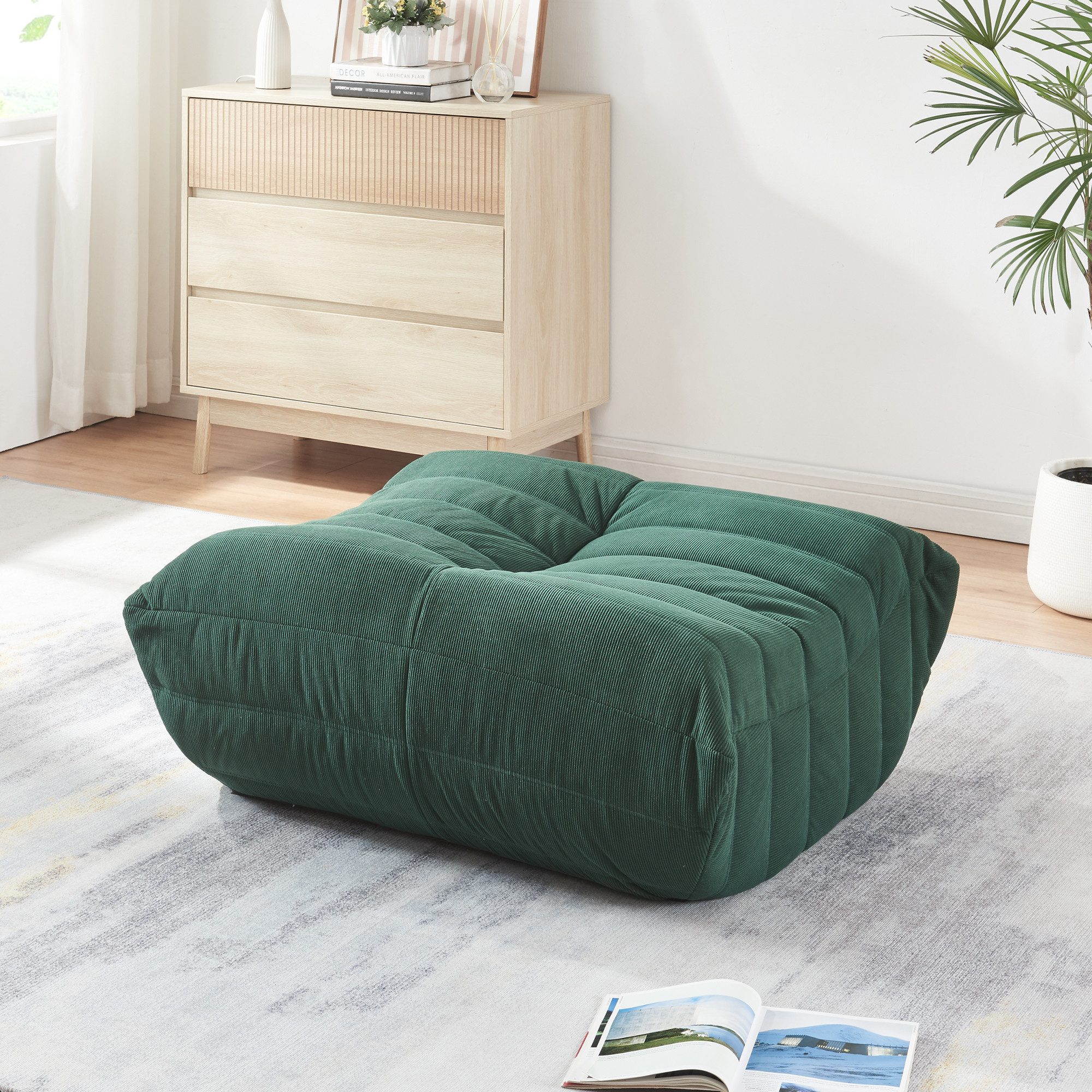 en.casa Pouf, »Kodsø« Fußhocker 35 x günstig online kaufen