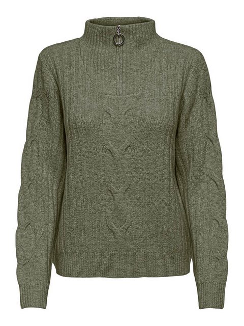 JDY Stehkragenpullover JDYANDREA L/S ZIP CABLE PULLOVE KNT NOOS günstig online kaufen