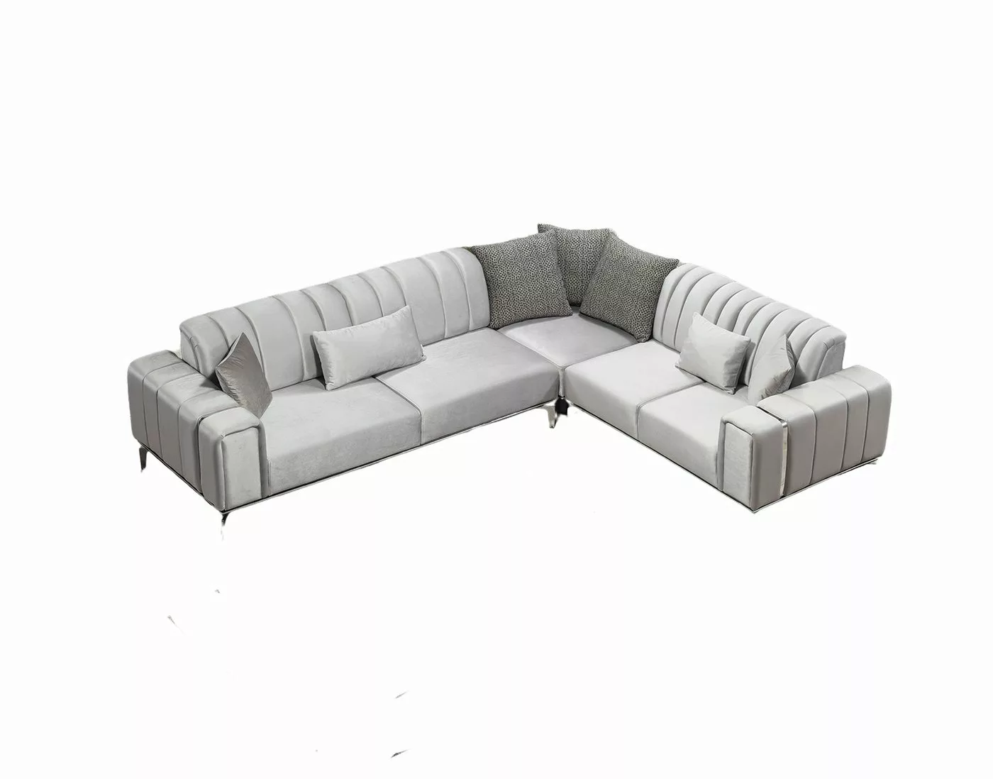 Villa Möbel Ecksofa Eden, 1, mit Relax-/Bettfunktion durch umklappbare Rück günstig online kaufen