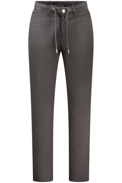 GUESS JEANS 5-Pocket-Hose Stylische schwarze Herrenhose mit Kordelzug und L günstig online kaufen