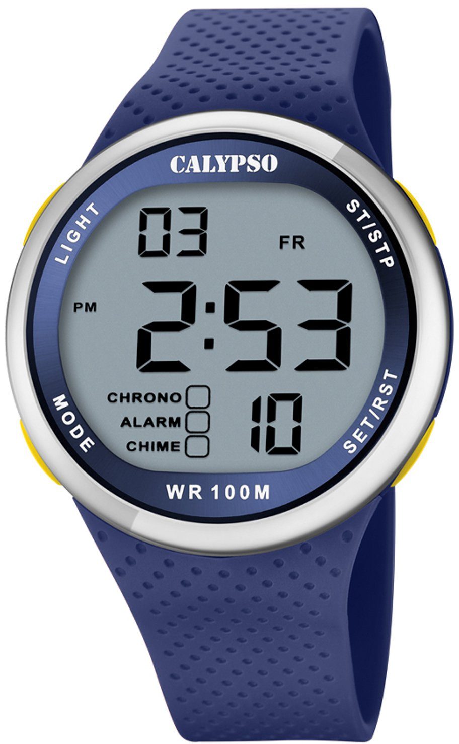 Calypso Quarzuhr Herrenuhr K5785-3 Blau Kunststoffband günstig online kaufen