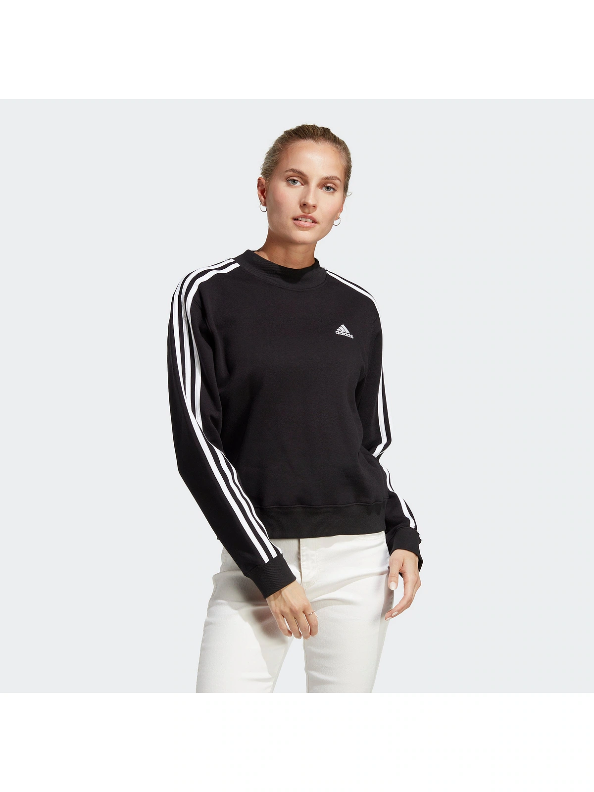 adidas Sportswear Sweatshirt "Große Größen", Angedeuteter Kragen günstig online kaufen